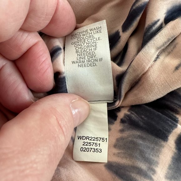 J. Jill Pure Jill Pink and Blue Tie Dye Maxi Dress Sleeveless - Womens Sz Medium - Picture 5 of 8